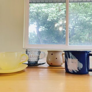 BLUE GLASS COFFEE CUP AND SAUCER WITH RAISED DESIGN - | Zara Home United States of America,Crow Canyon Home, Bornn Multi Swirl Mug | Zola