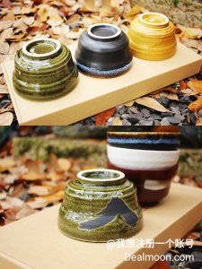 日式手工陶瓷碗||静谧古朴、品味有机生活