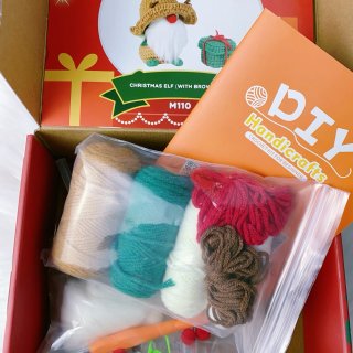 DIY｜圣诞矮人Crochet钩针编织 ...