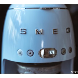 颜值超高的SMEG咖啡机测评预告💙...