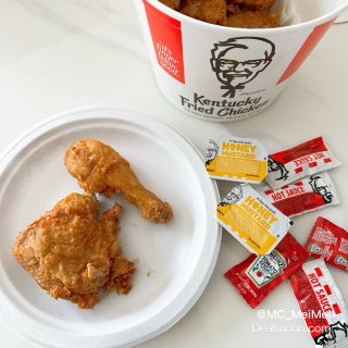 紐約探店｜KFC · 10刀一小桶雞的快...
