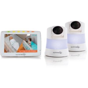 Summer Infant In View 2.0 Duo Video Baby Monitor 2 Cameras