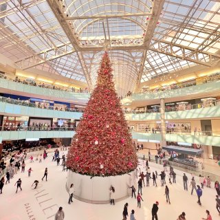 Galleria Dallas聖誕節的氛...