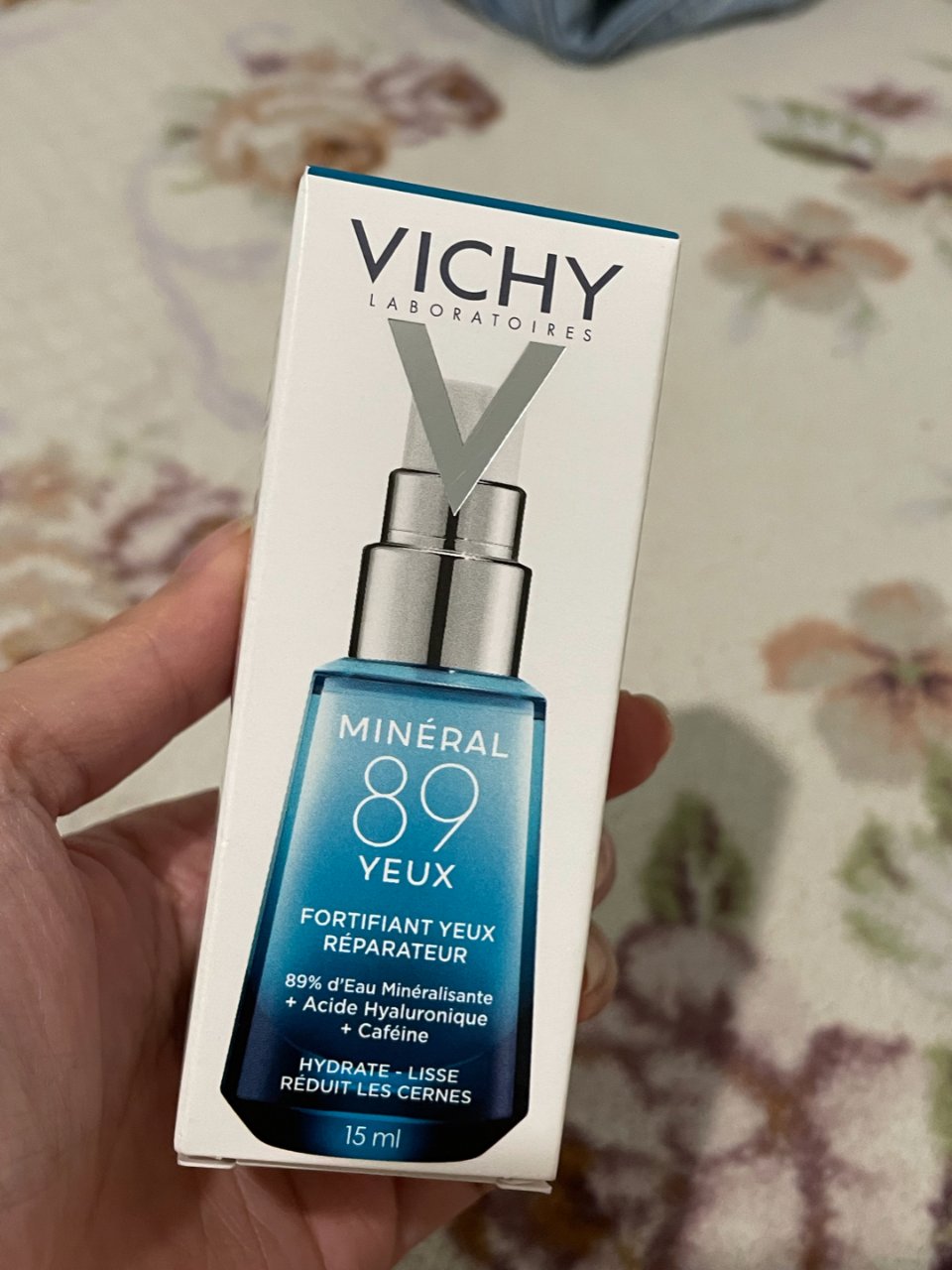 Vichy Minéral 89 Eyes with Hyaluronic Acid + Caffeine 15ml - Boots,Vichy 薇姿