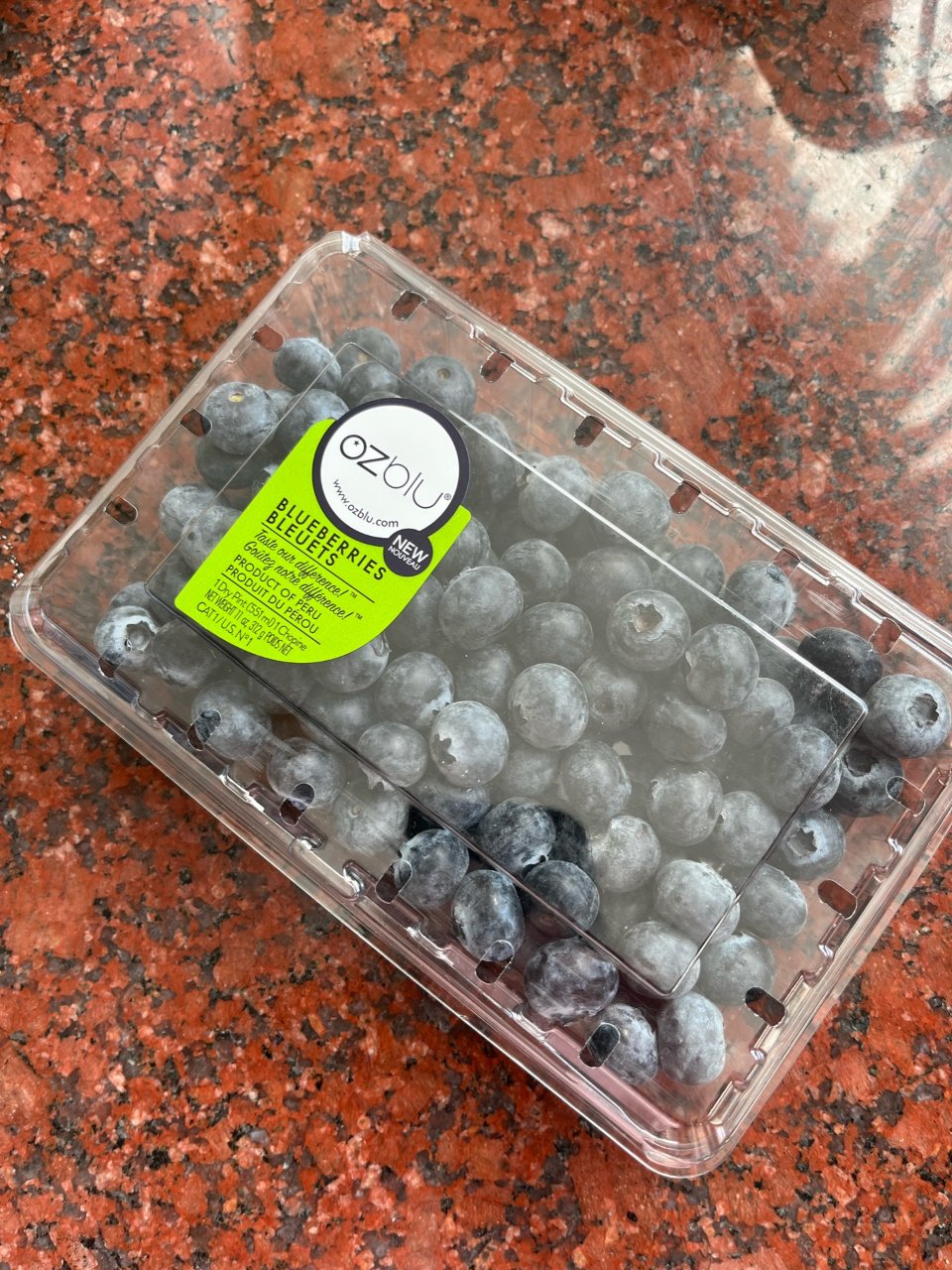 清甜的蓝莓