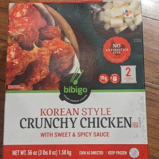 Costco的冷冻韩国炸鸡...