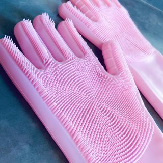 商城的超棒兑换👉硅胶清洁手套...
