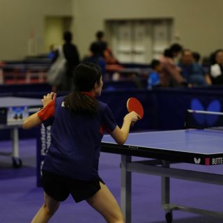 美国乒乓球公开赛🏓️记录那些精彩瞬间📷...
