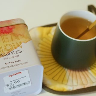 晒晒圈推荐的这款桃子味的茶真很棒诶❤️...