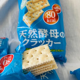 低卡零食｜Bourbon天然酵母苏打饼干...