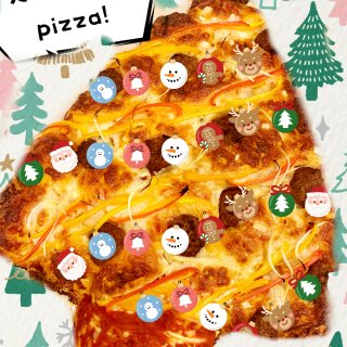 我家聖誕美食｜火燒聖誕樹pizza 🤣🤣...