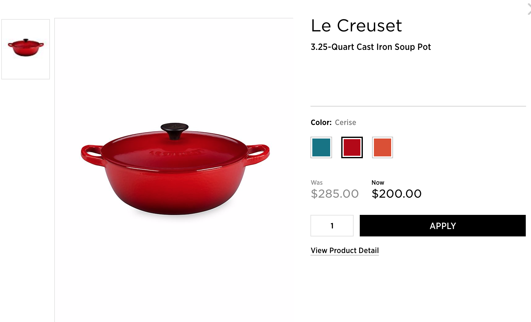 Le Creuset - 3.25-Quart 铸铁锅