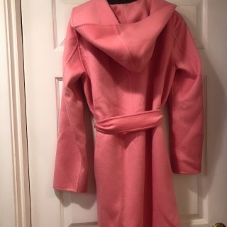 Max Mara cashmere pink short coat $5090