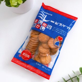 日本野村煎豆小圆饼干...