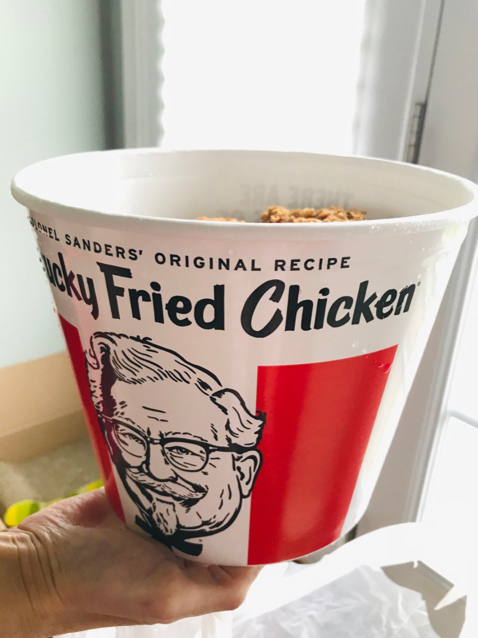 今天的晚餐-KFC炸鸡🍗...