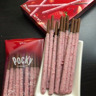 亞米買什麼｜Pocky · 草莓果肉巧克...