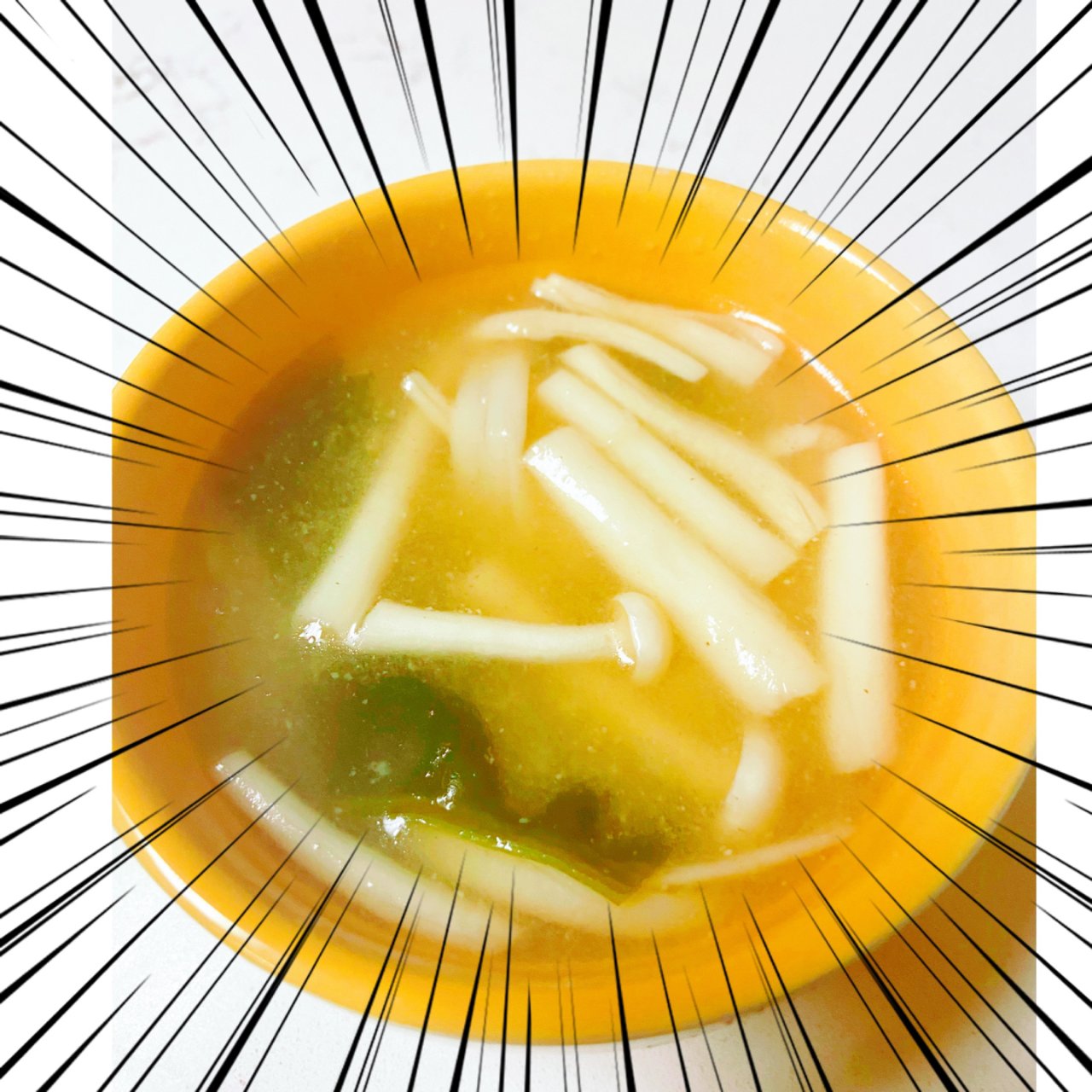 哺乳妈妈爱喝汤—快手味增蘑菇汤...