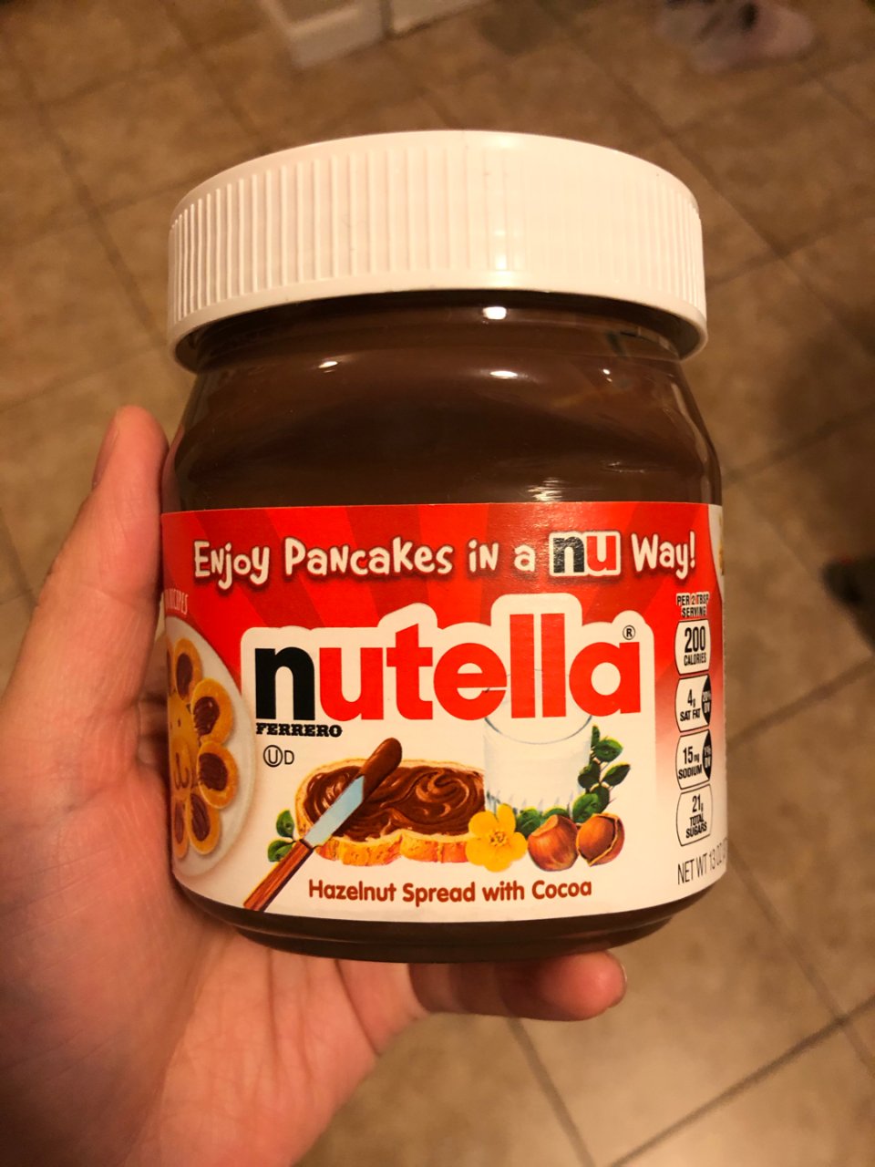 nutella榛子酱