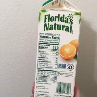 佛罗里达无渣鲜橙汁，健康又美味。...