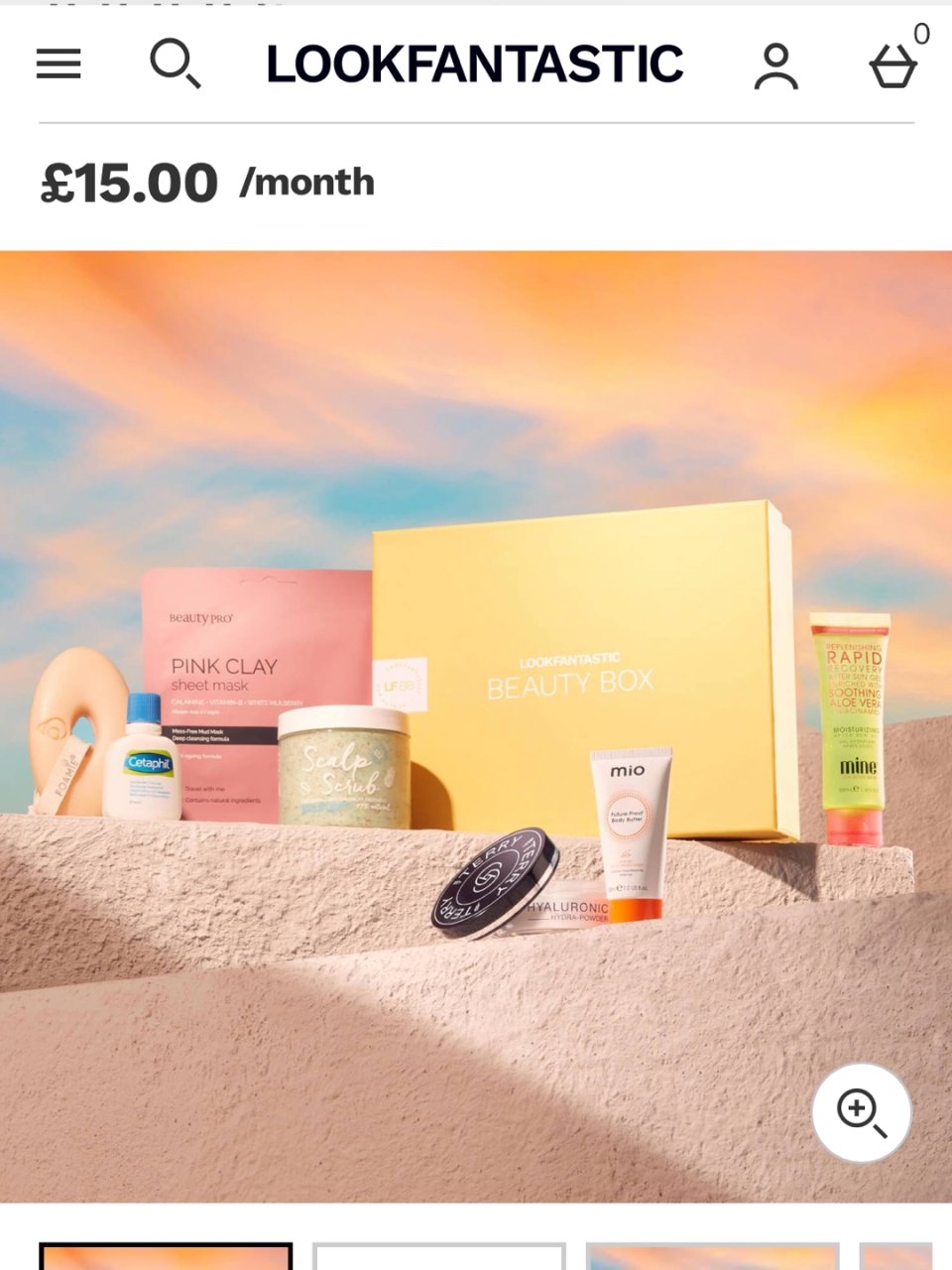 LOOKFANTASTIC Beauty Box Subscription (Worth Over £57.00) - LOOKFANTASTIC