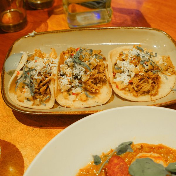 DUCK CARNITAS TACOS