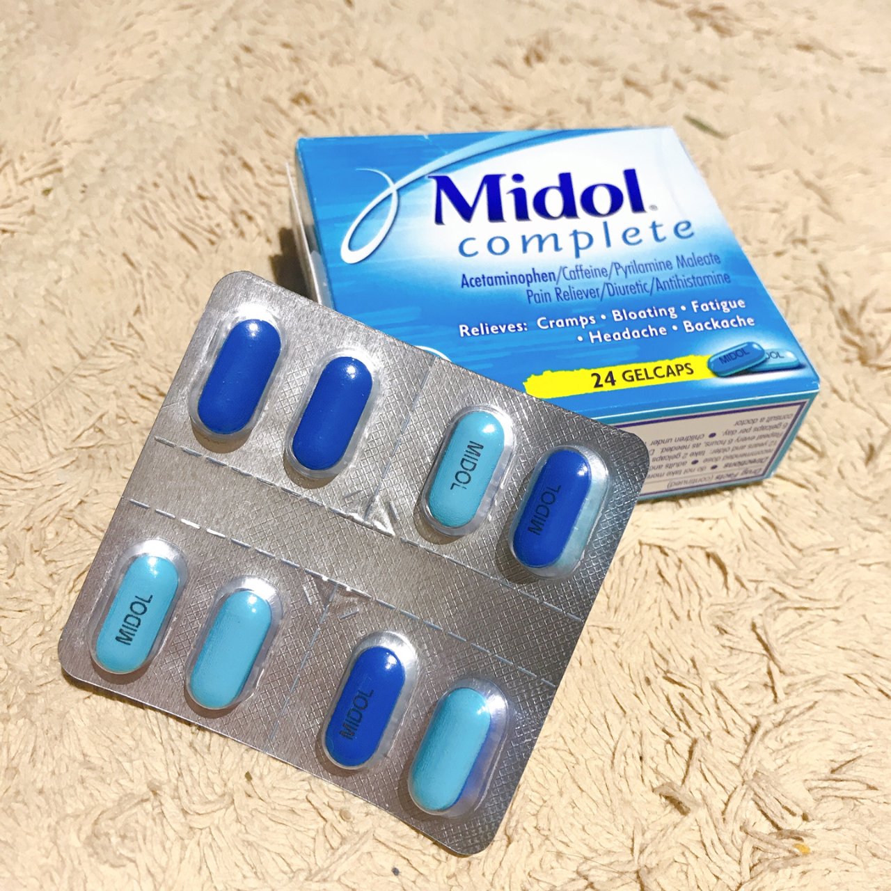 【21天自律计划 -4】Midol止痛药...
