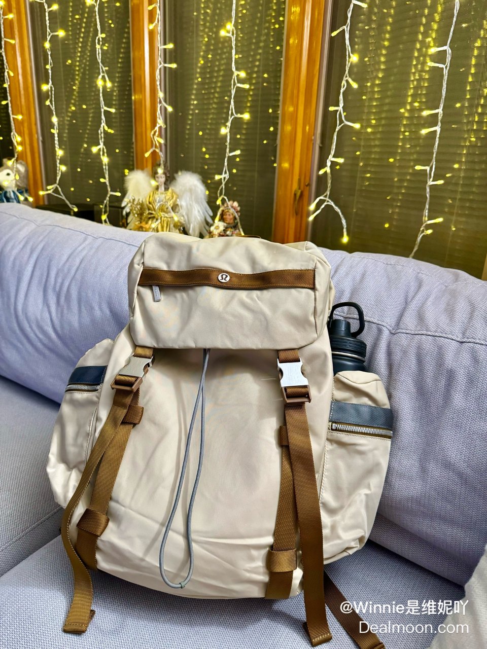Lululemon焦糖旅游必备双肩包 Wunderlust Backpack 25L 