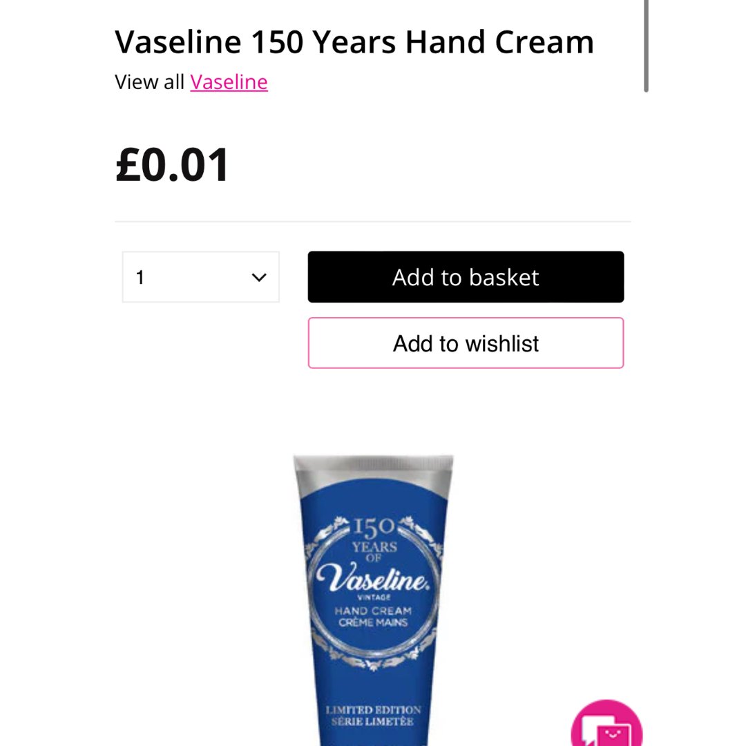 Vaseline 150 Years Hand Cream | Free Gift With Purchase | Superdrug,Vaseline 凡士林