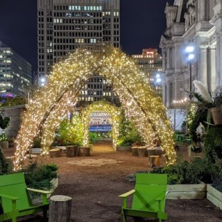 费城市中心Dilworth冬季花园开启丨...