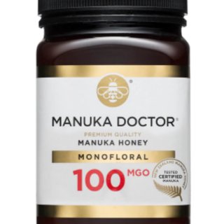 Manuka Doctor,100 MGO Manuka Honey 500g - Monofloral Manuka Honey - Manuka Doctor