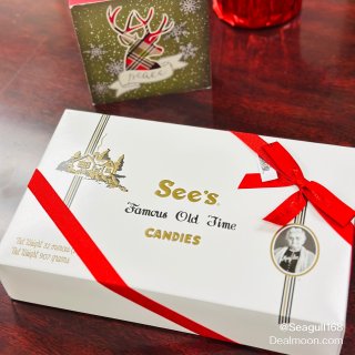 圣诞糖衣炮弹🍫See‘s 巧克力礼盒🎁...