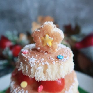 圣诞小甜点-圣诞树松饼...
