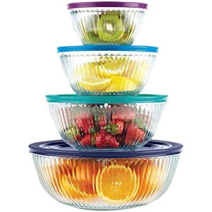 Pyrex 玻璃碗八件套