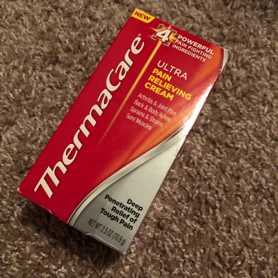 ThermaCare,ultra pain relieving cream