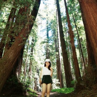 红杉树公园Hiking也要美美哒| 穿搭...
