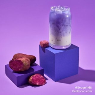 Tea drop- UBE 紫薯🍠拿铁...