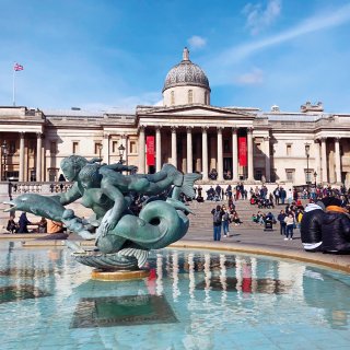 特拉法加广场,National Gallery,Trafalgar Square