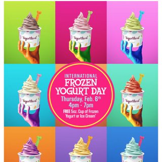 免费甜品 | 国际冻酸奶日Yogurtl...