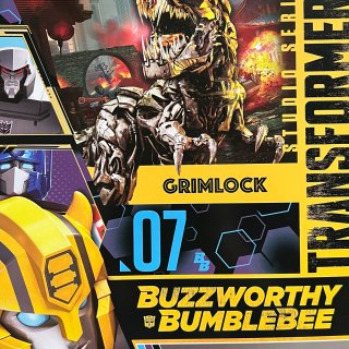 Transformers Studio Series 07BB Buzzworthy Bumblebee Grimlock Action Figure,F7118 : Toys & Games
