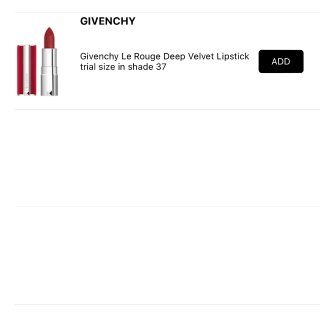 扣兰🈵️55 赠Givenchy红绒#3...