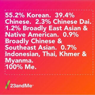 23andMe DNA 结果
