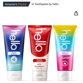 Amazon好物｜hello儿童牙膏...