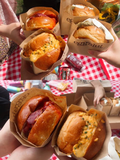 伦敦美食🍳Eggslut网红鸡蛋汉堡名不虚传💃