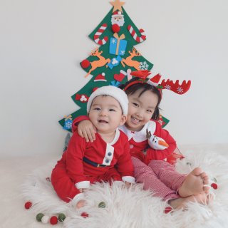 两个宝宝的第一个圣诞节🎄...