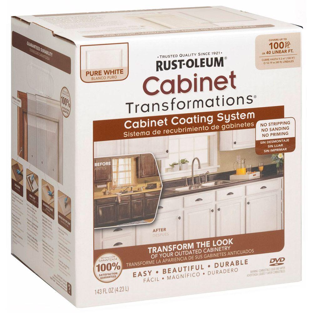 Rust-Oleum Transformations 1 夸脱橱柜养护漆套装