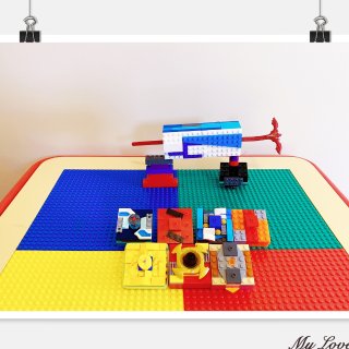 燃烧吧夏日🌟DIY Lego beybl...