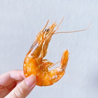 纯天然无添加的～自制烤虾干🦐🦐...