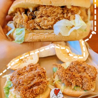 湾区美食💫最像肯德基的汉堡 真的太KFC...