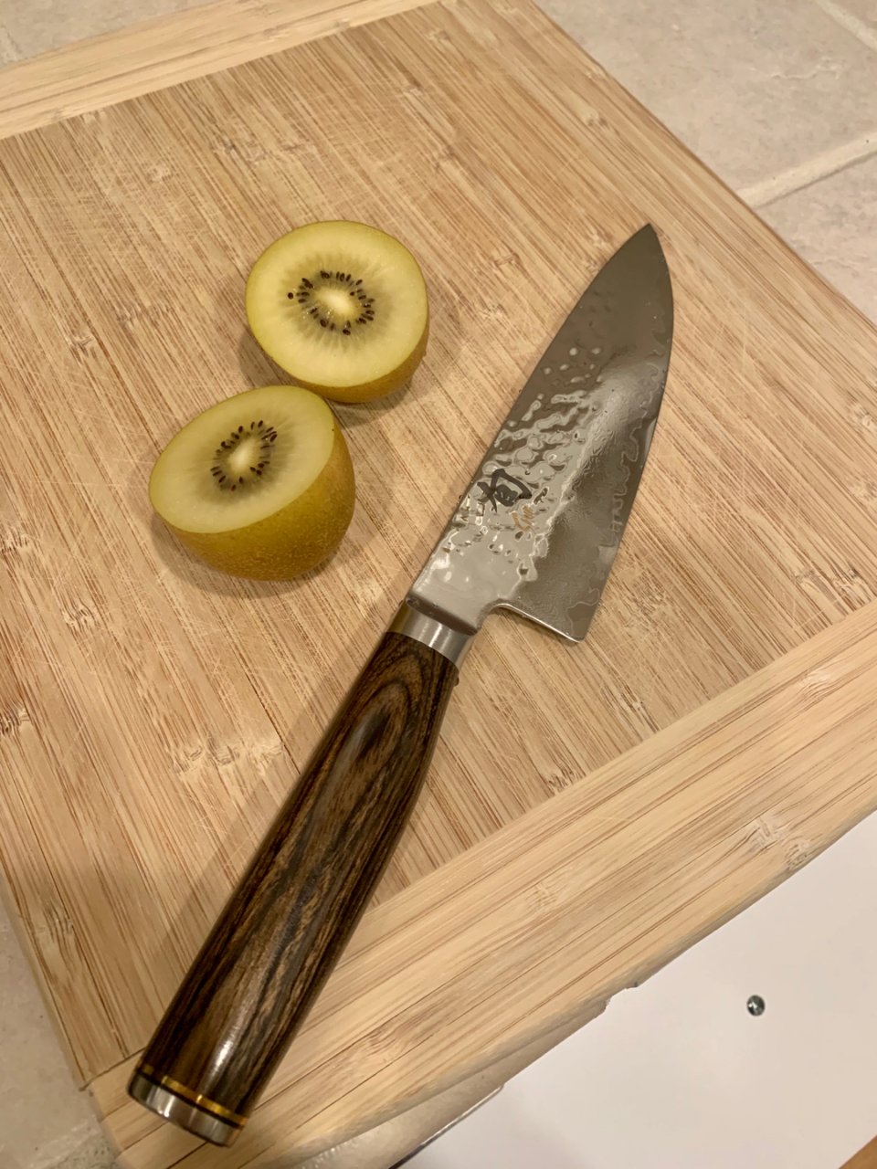 Shun 旬,premier chef knife,大马士革