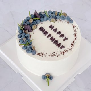蓝莓🫐绝对是Ins风蛋糕的标配...